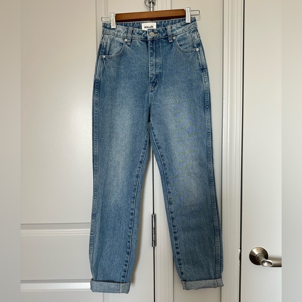 ROLLAS high waist jeans